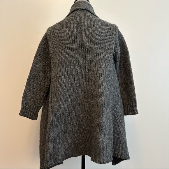 Love Moschino Grey Shawl Cardigan Sweater size US4 - Picture 6 of 12
